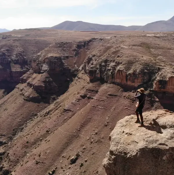 Vue aérienne - Lesotho - mambanoir video